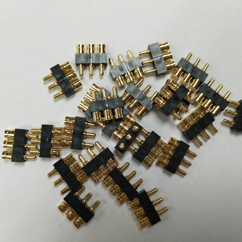 Pogopin探針、測(cè)試探針、電流針、帶塑膠頂針、連接器探針、探針圖片、頂針圖片、彈簧針圖片