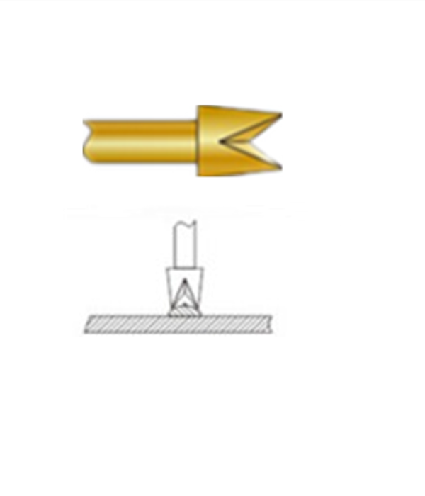 四爪頭探針、探針用法圖、探針原理圖、測(cè)試探針圖片