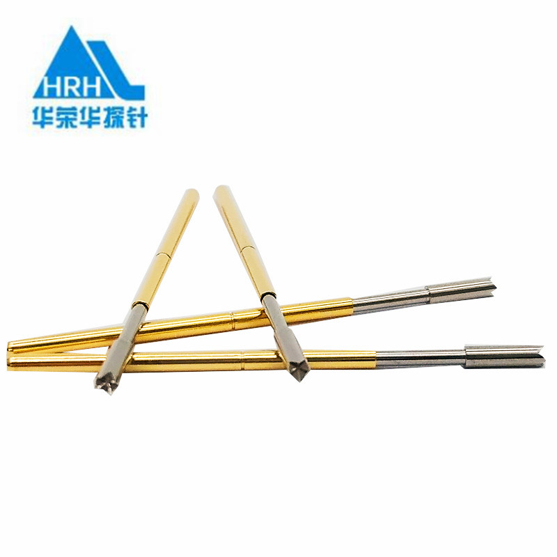 G1353-Q探針、四爪頭探針、1.36mm測試針、總長36.5mm、彈簧針圖片、測試針圖片、頂針圖片、探針圖片