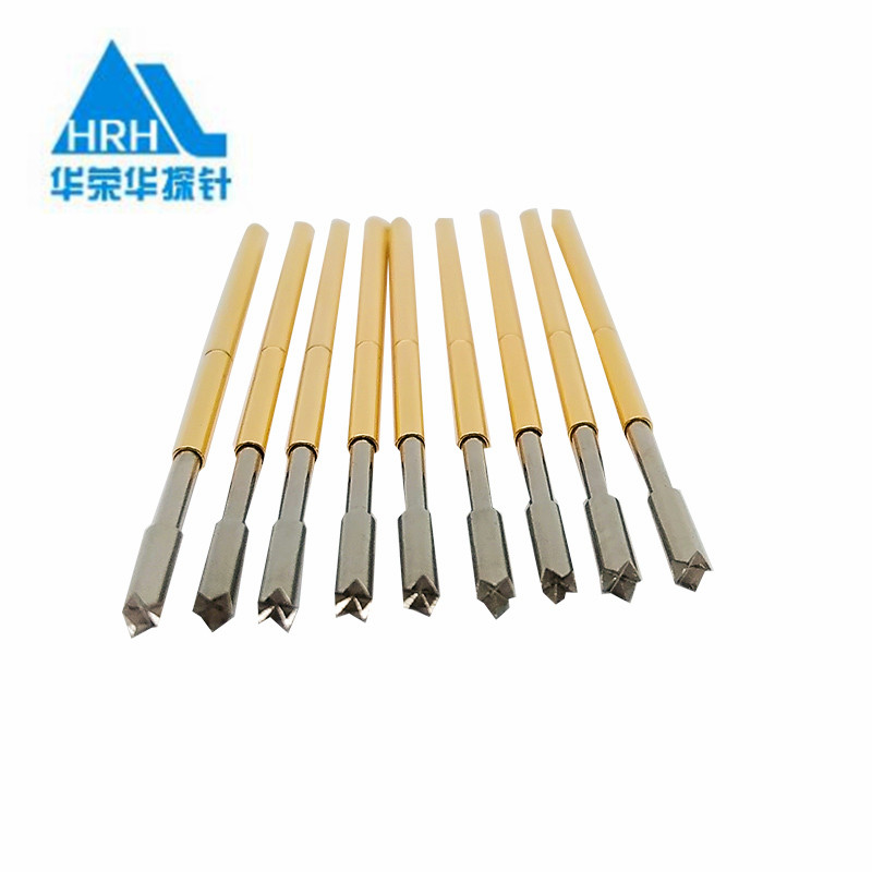 G1353-Q探針、四爪頭探針、1.36mm測試針、總長36.5mm、彈簧針圖片、測試針圖片、頂針圖片、探針圖片