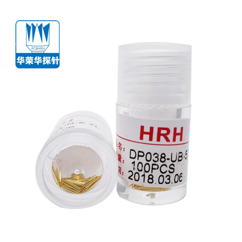 雙頭探針DP038-UB-5.7L，BGA測(cè)試針，華榮華雙頭針廠家