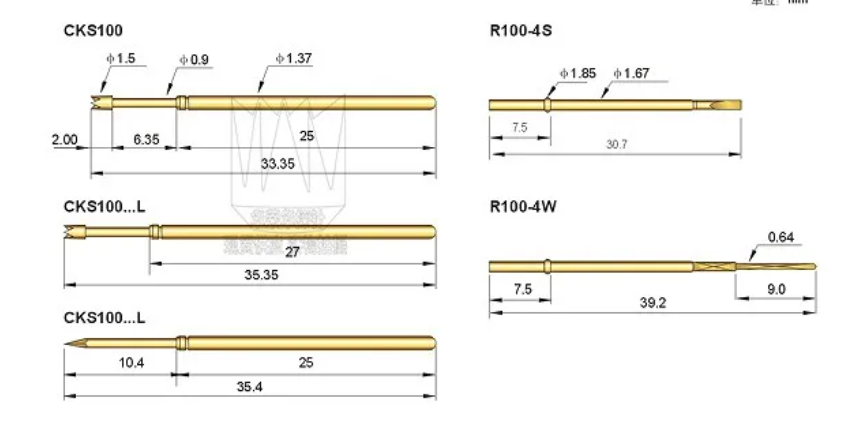 華榮華探針SP-100系列測(cè)試針